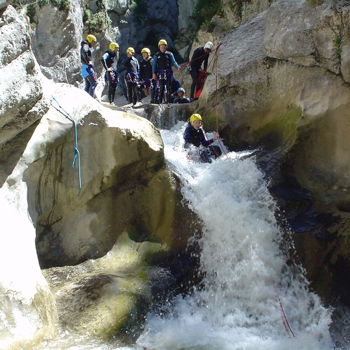 toboggan canyoning Verdon Saint Auban